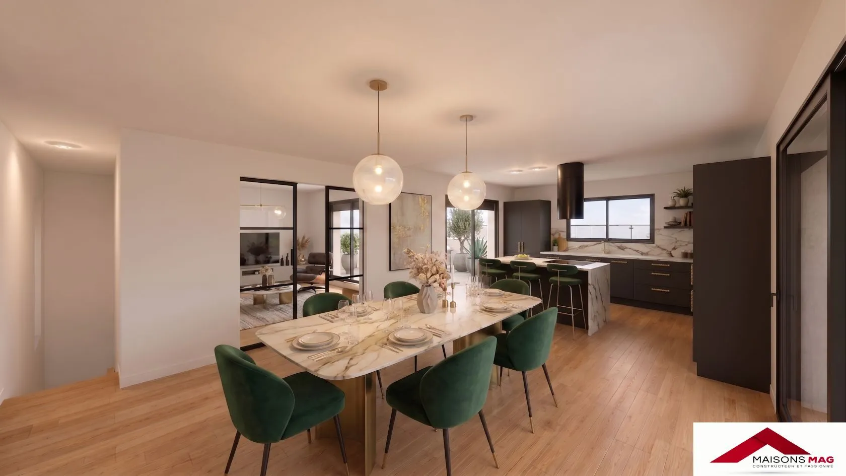 Maison neuve 137 m² à Chanonat (63450)