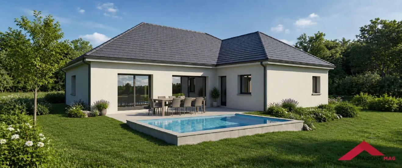 Maison neuve 123 m² à Aurières (63210)