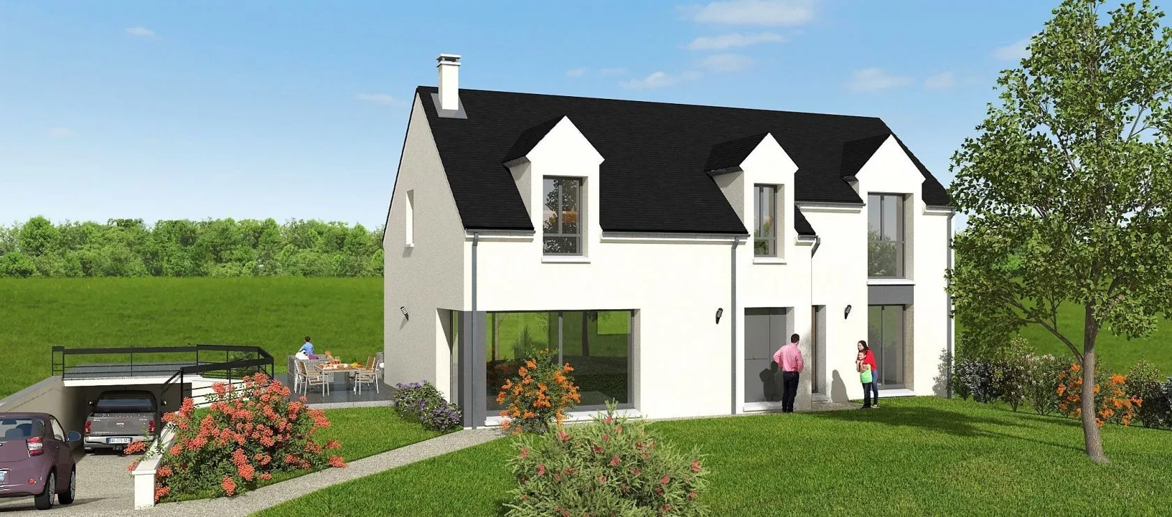 Maison neuve 143 m² à Guerchy (89113)