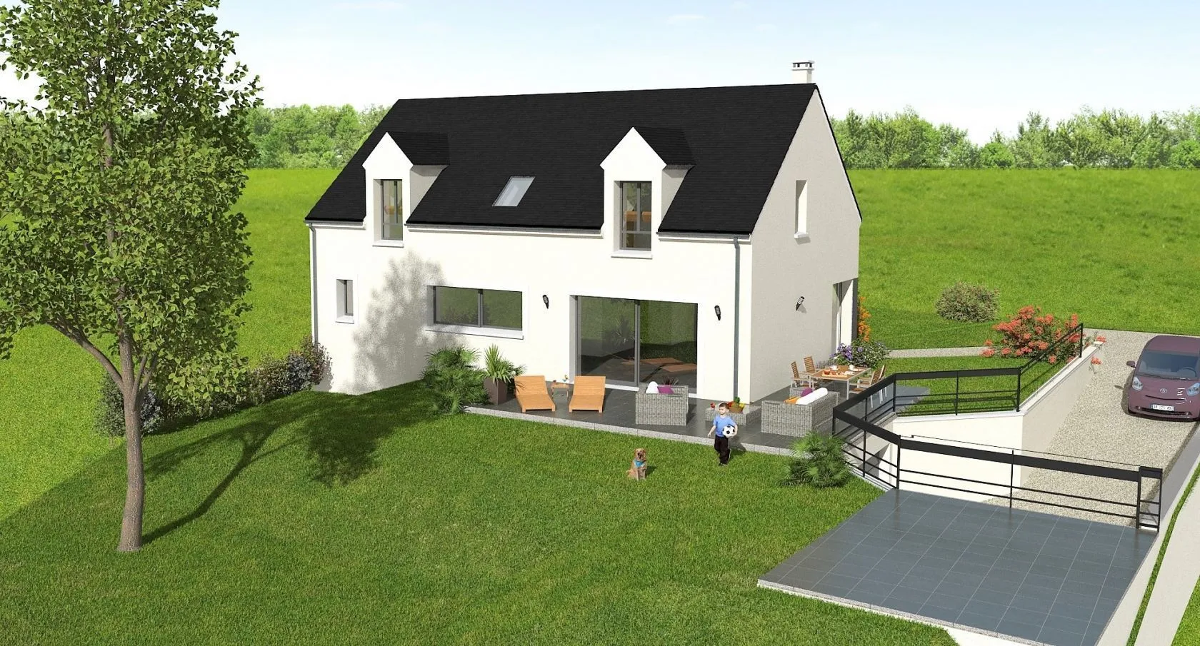 Maison neuve 143 m² à Guerchy (89113)