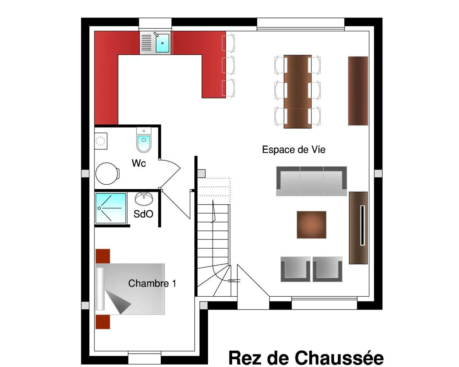 Louane 4ch105 — modèle de maison