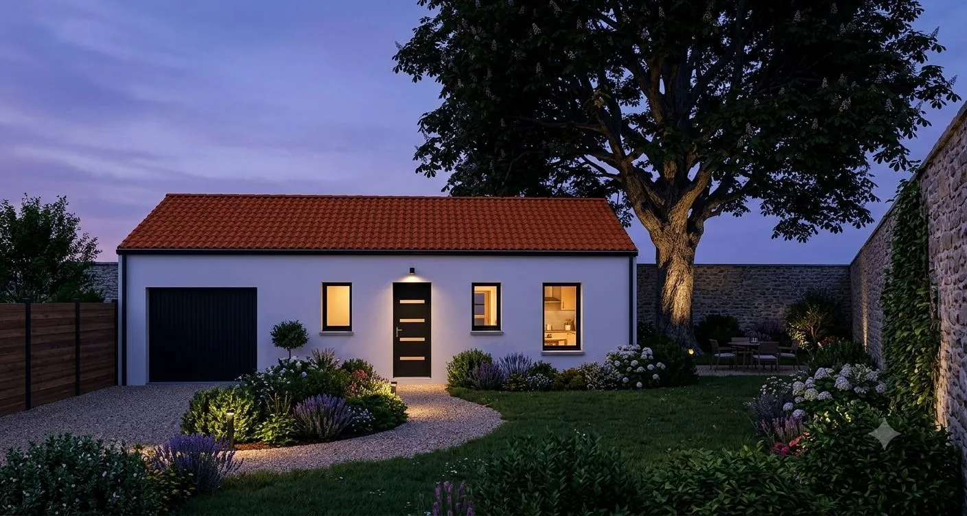 Maison neuve 63 m² à Oulmes (85420)