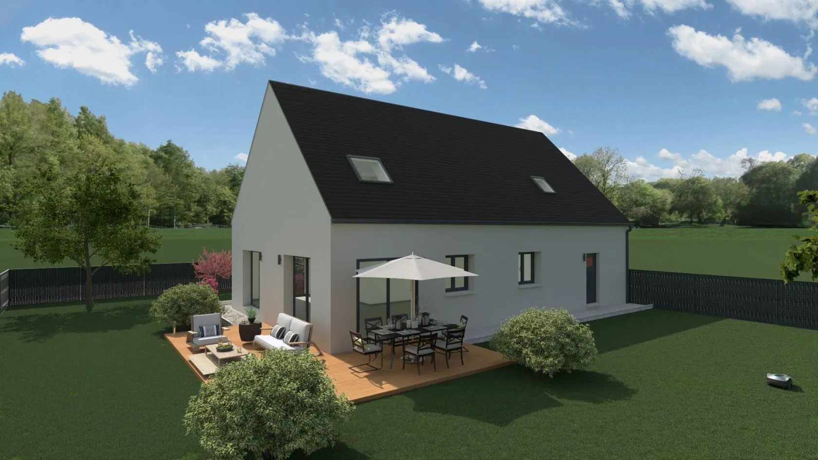 Maison neuve 140 m² à Ferrières (80470)