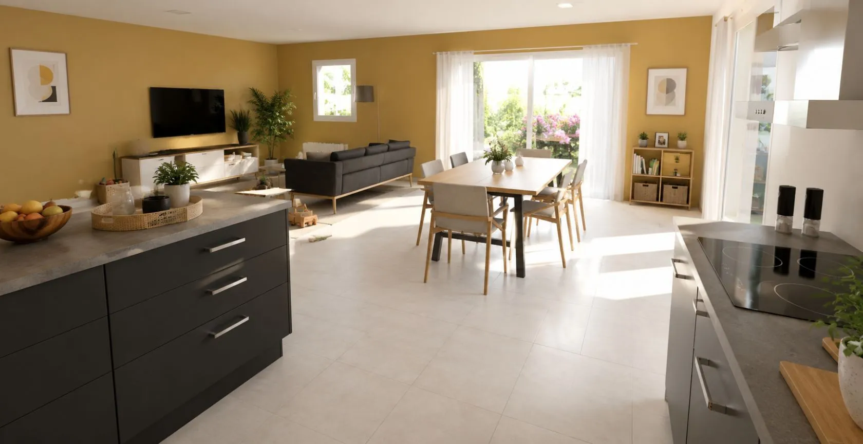Maison neuve 100 m² à Garlan (29610)
