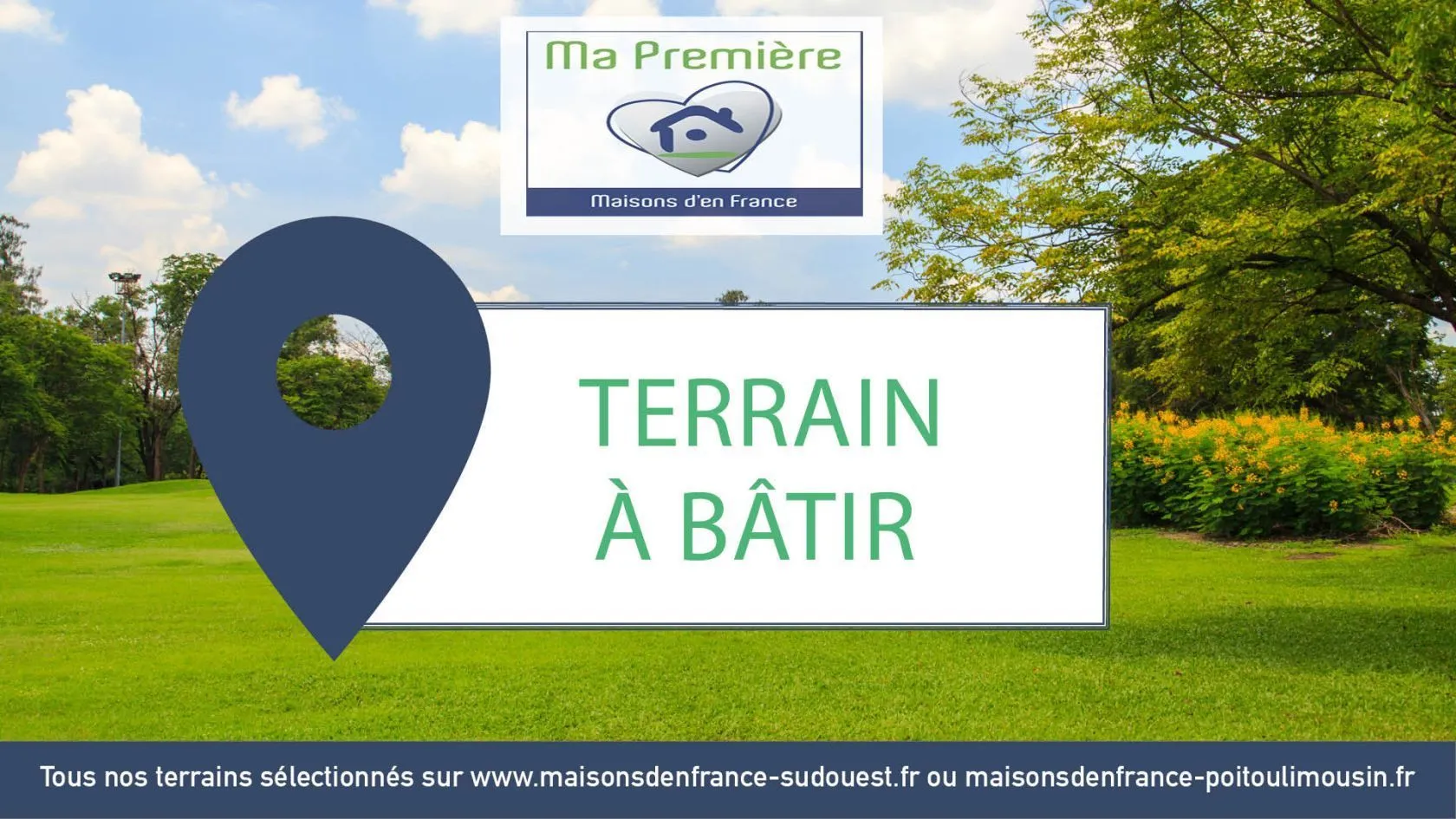Terrain à bâtir 300 m² au Barp (33114)