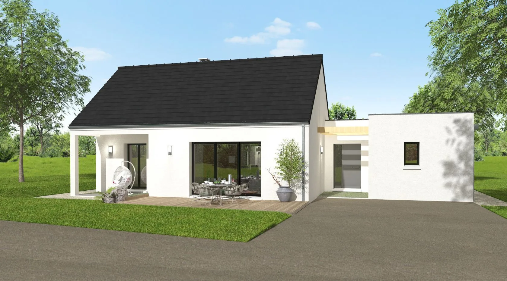 Maison neuve 99 m² à Laduz (89110)