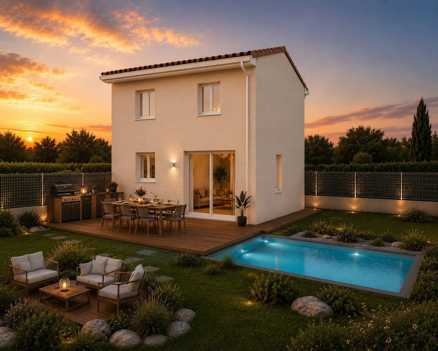 Maison neuve à Clarensac