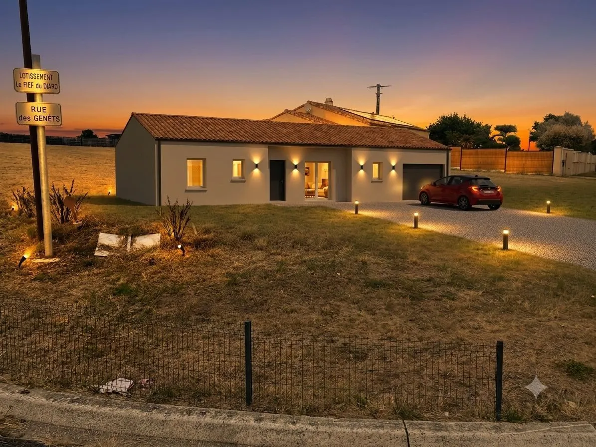 Maison neuve 93 m² à Saint-Cyr-des-Gâts (85410)