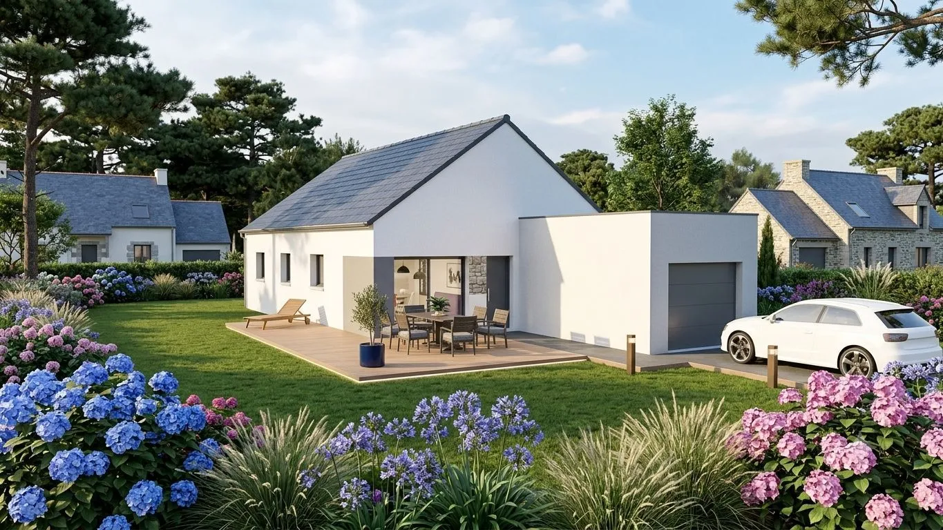 Maison neuve 82 m² à Saint-Brieuc (22000)