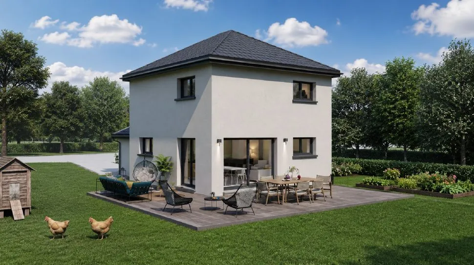 Maison neuve 88 m² à Vieux-Ferrette (68480)
