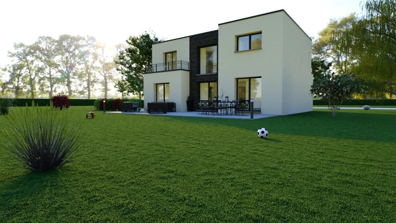 Maison neuve 79 m² à Groffliers (62600)