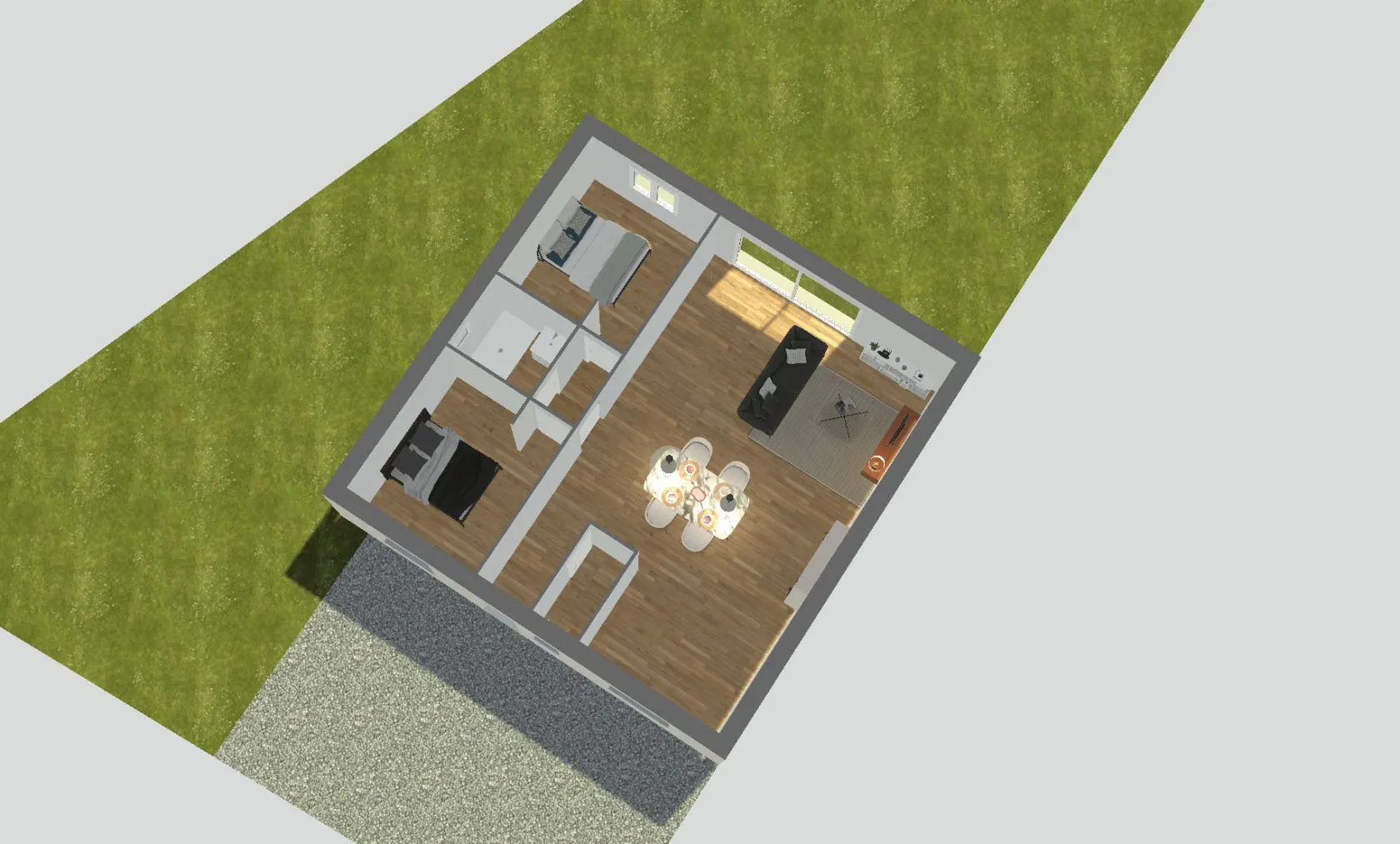 Maison neuve 70 m² à Montpitol (31380)