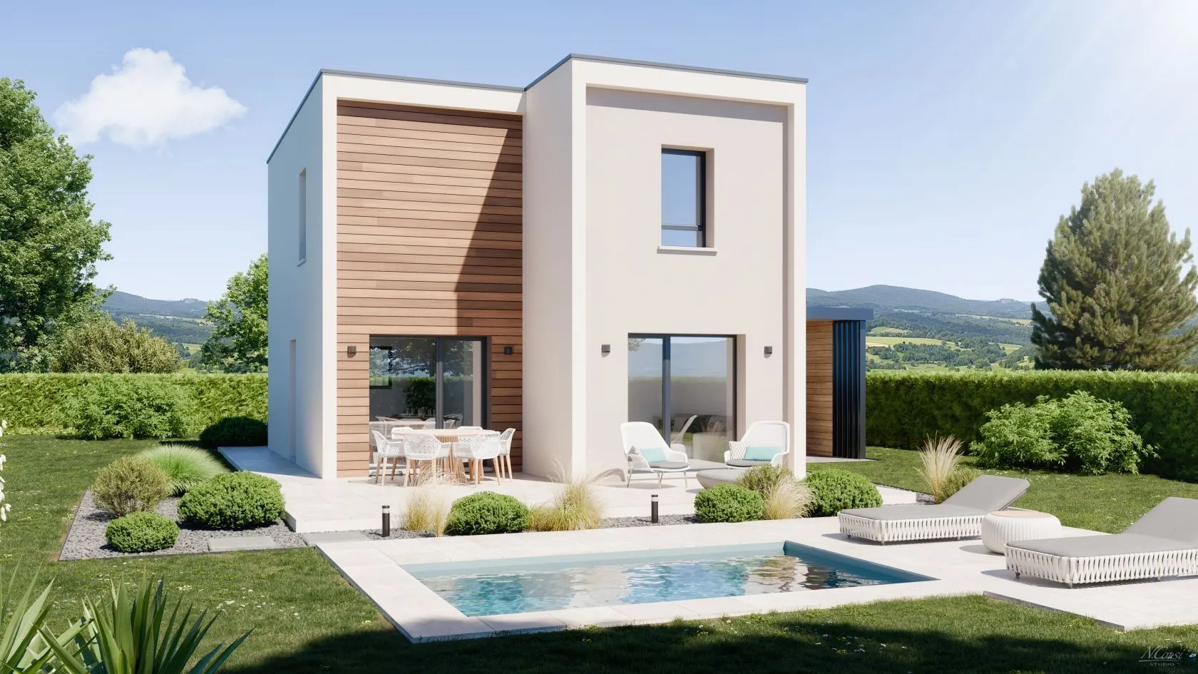 Maison neuve 92 m² à Galfingue (68990)
