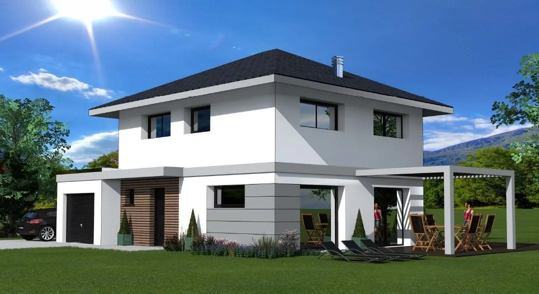 Maison neuve 111 m² à Brenthonne (74890)