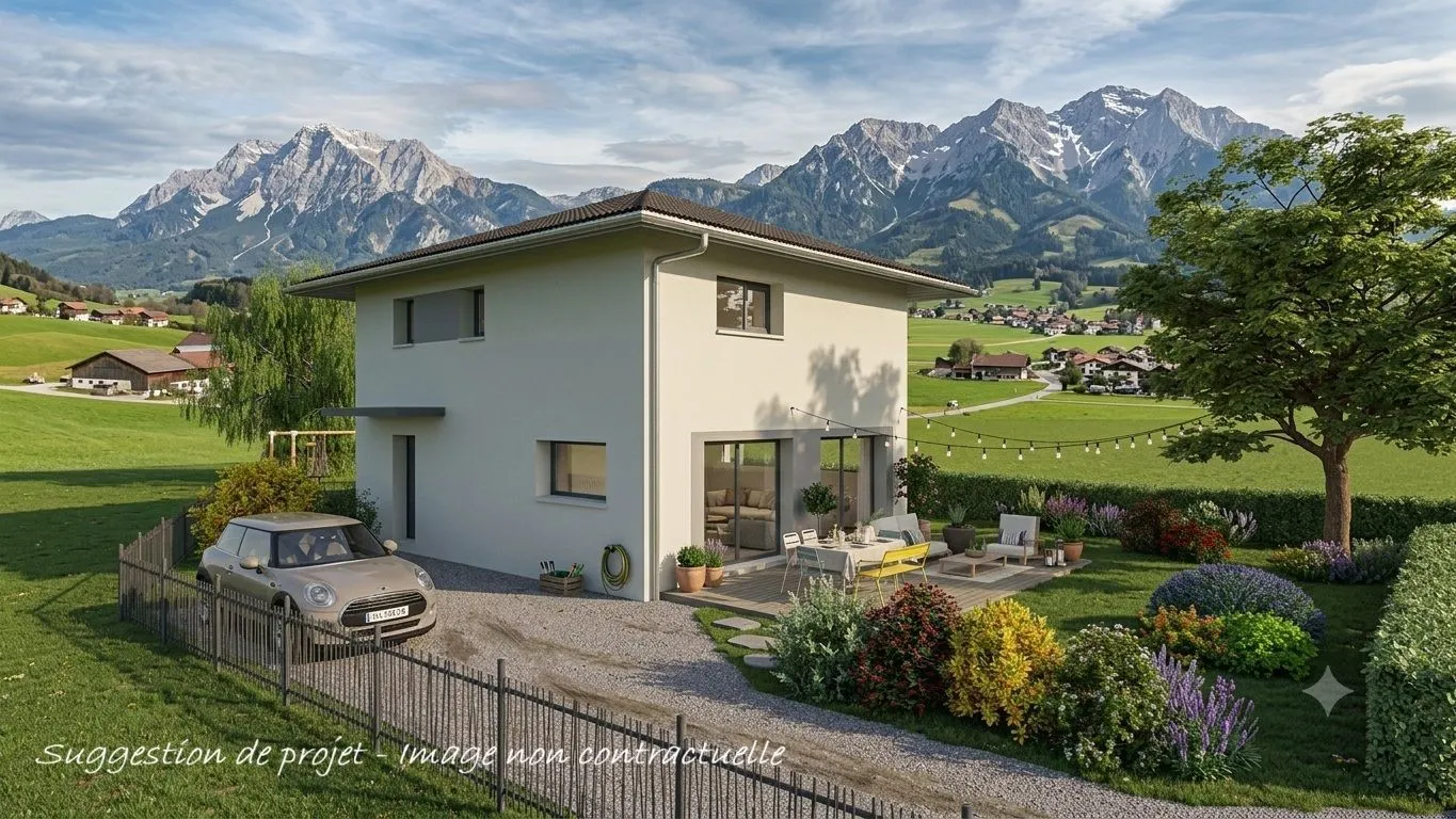 Maison neuve 111 m² à Brenthonne (74890)