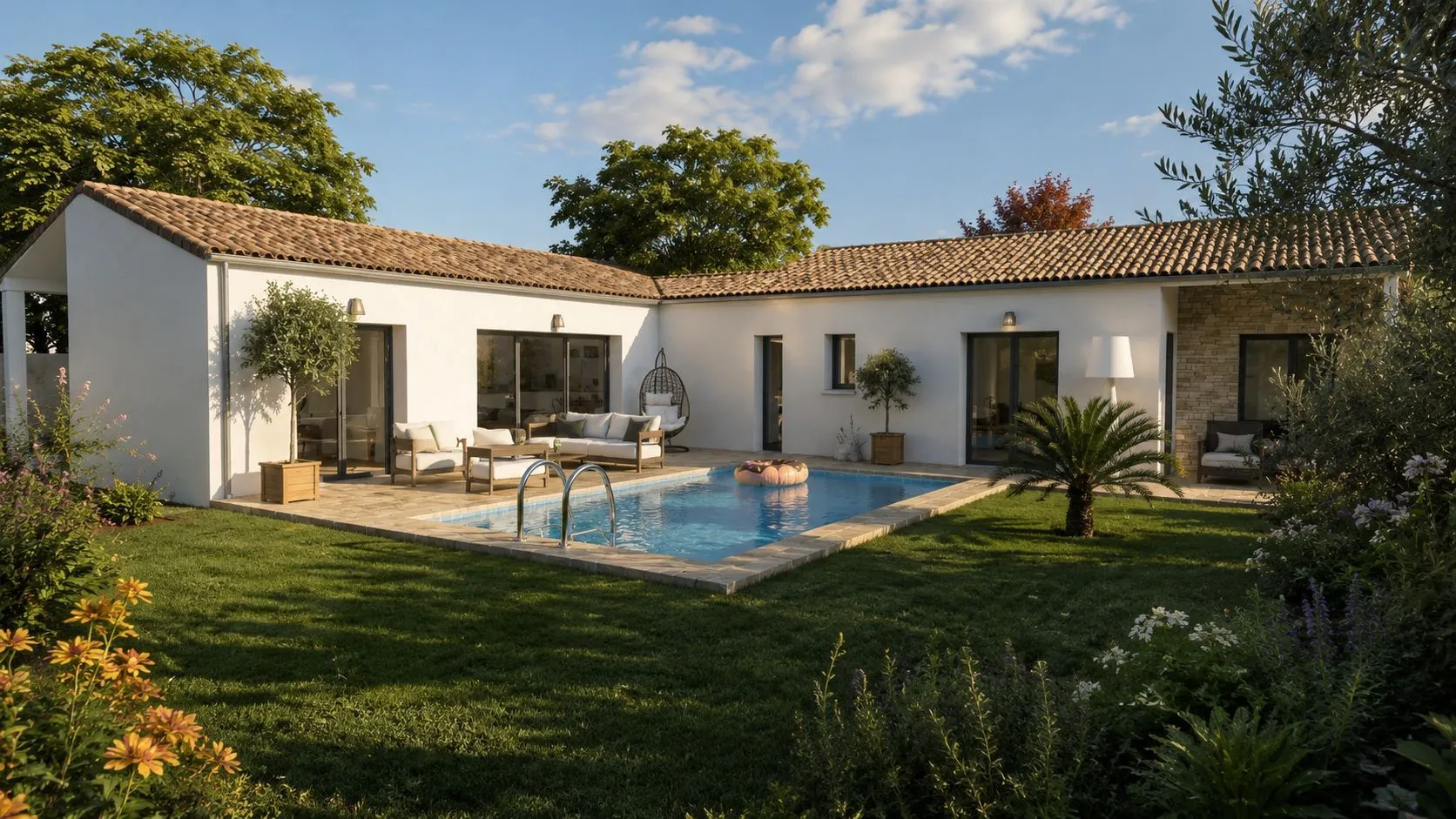 Maison neuve 120 m² à Tanzac (17260)