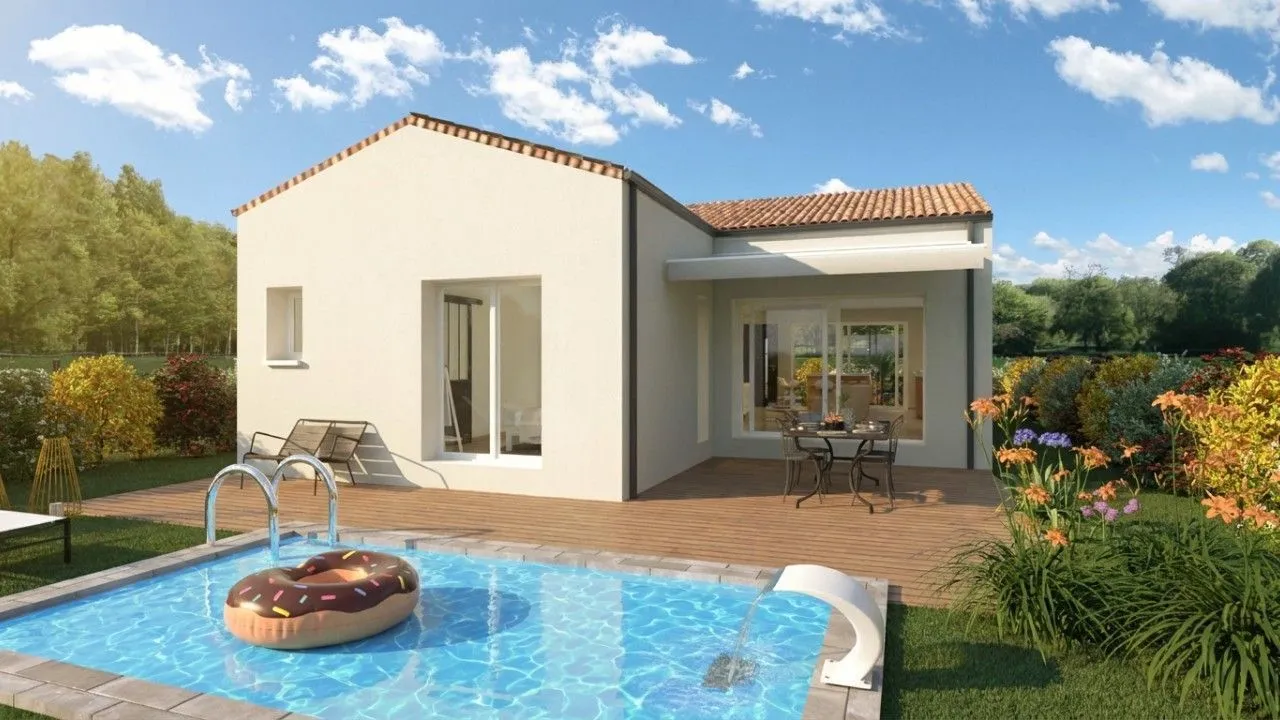 Maison neuve 75 m² à Saint-Ouen-d'Aunis (17230)