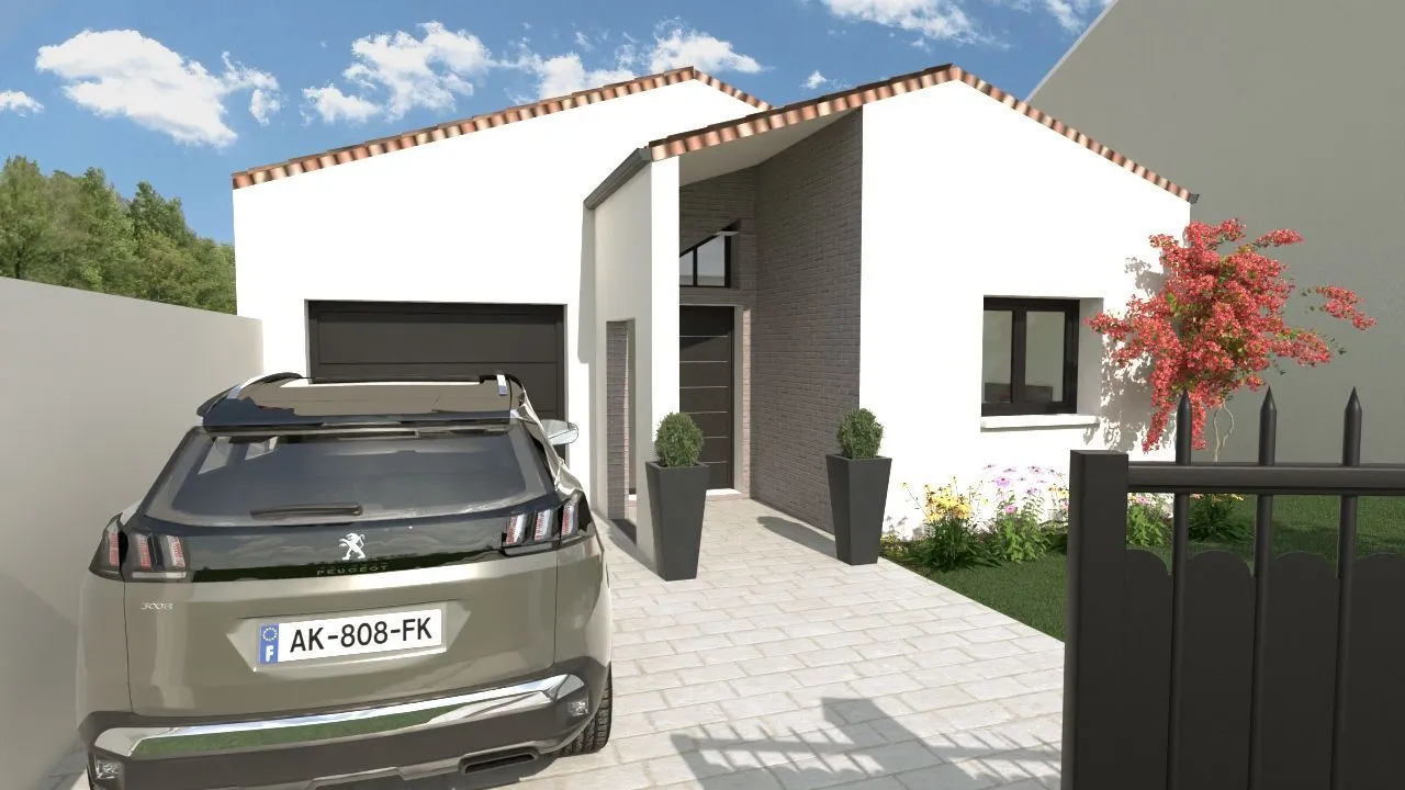 Maison neuve 90 m² au Thou (17290)