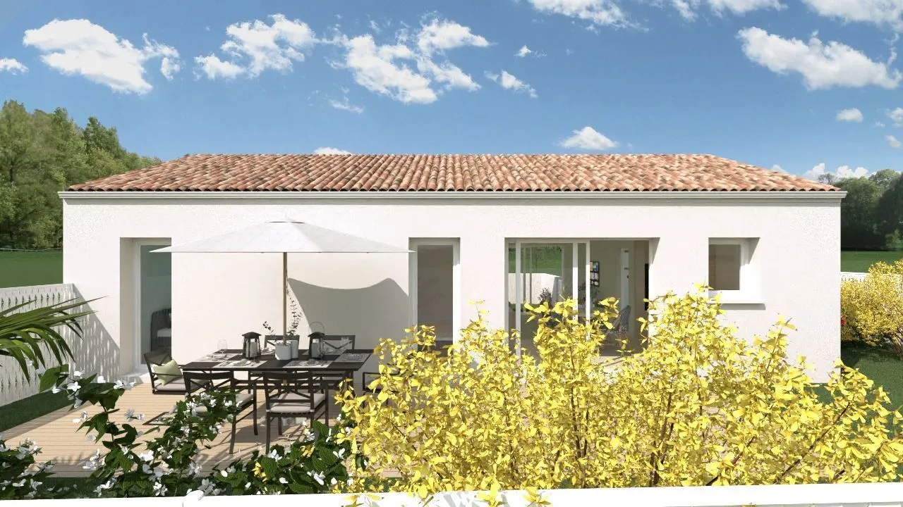 Maison neuve 75 m² à Aigrefeuille-d'Aunis (17290)