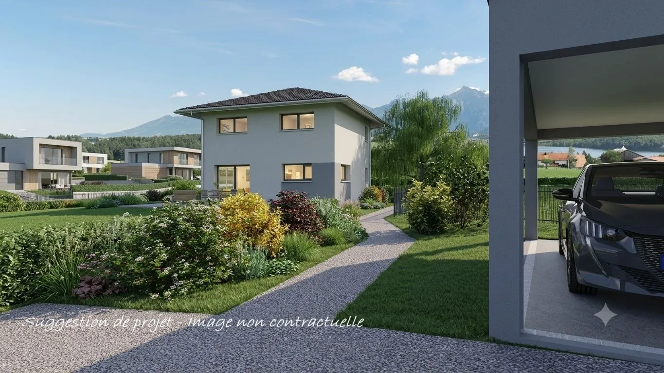 Maison neuve 99 m² à Brenthonne (74890)