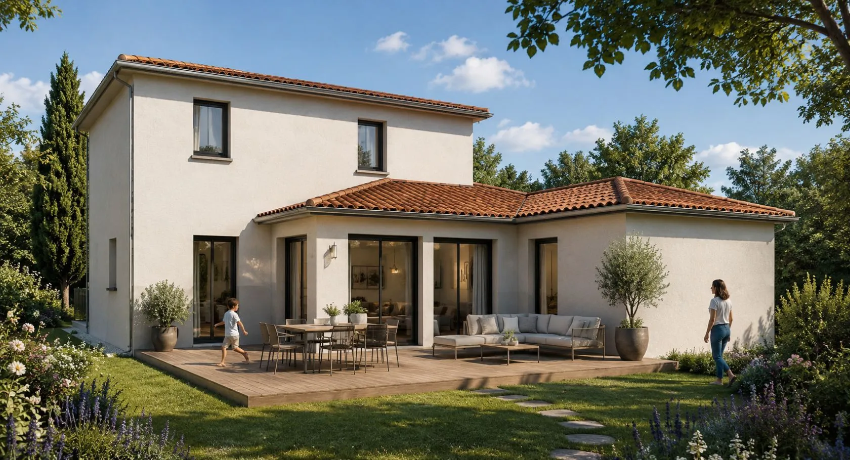 Maison neuve 120 m² à Blacé (69460)