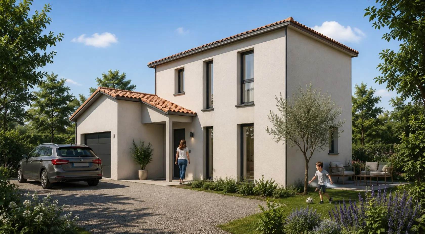 Maison neuve 120 m² à Blacé (69460)