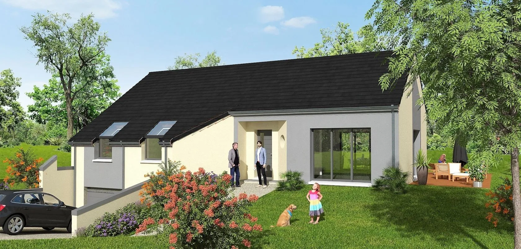 Nina 3ch110 — modèle de maison