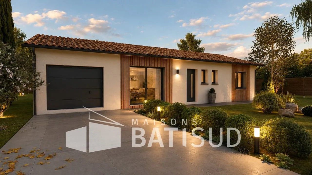 Maison neuve 105 m² à Brach (33480)