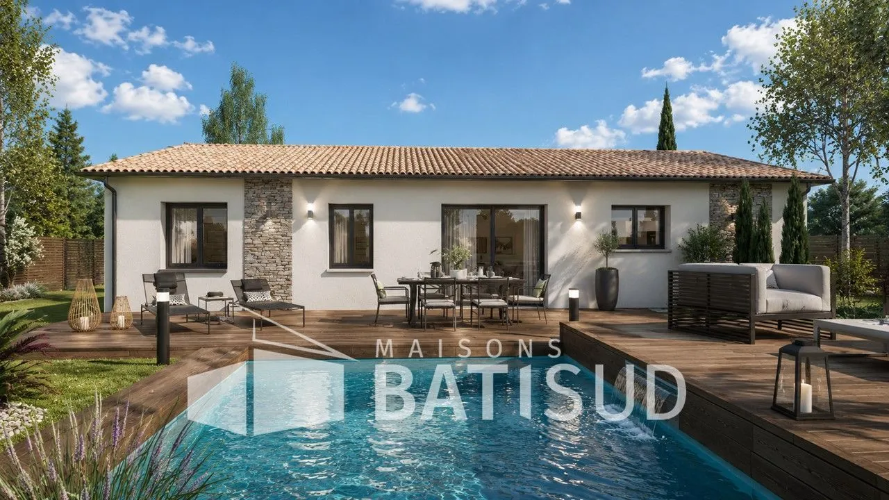 Maison neuve 95 m² à Mérignac (33700)