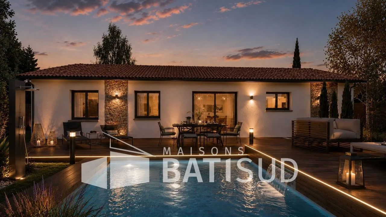 Maison neuve 95 m² à Mérignac (33700)