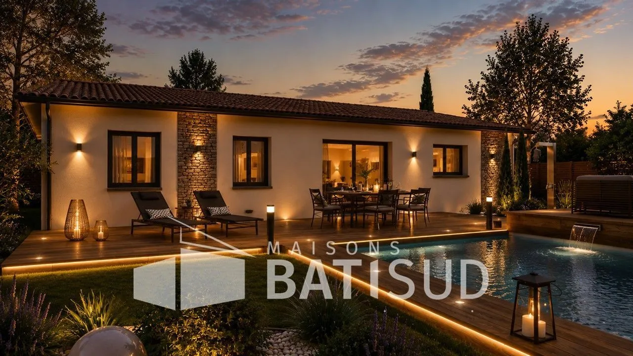 Maison neuve 95 m² à Mérignac (33700)