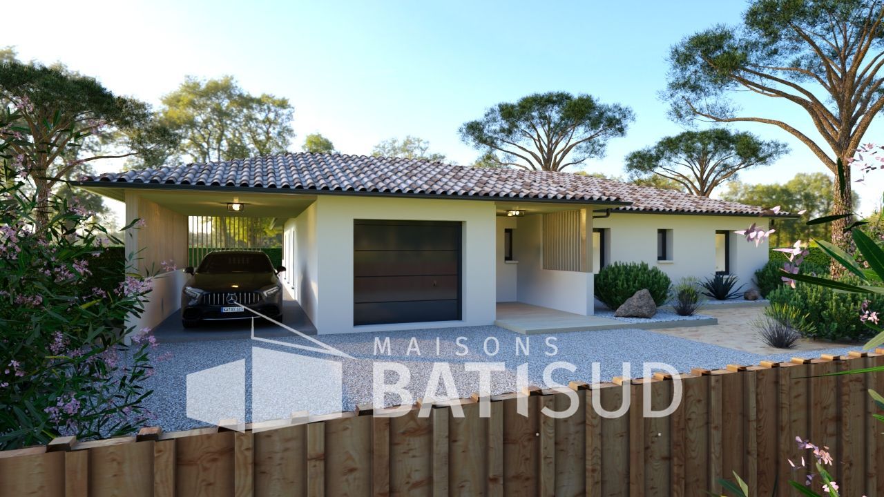 Maison neuve 110 m² à Saint-Aubin-de-Médoc (33160)