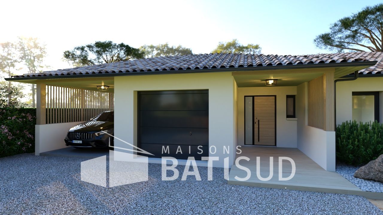 Maison neuve 110 m² à Saint-Aubin-de-Médoc (33160)
