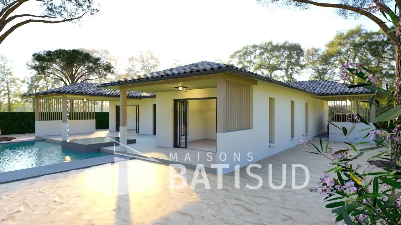 Maison neuve 110 m² à Lège-Cap-Ferret (33950)