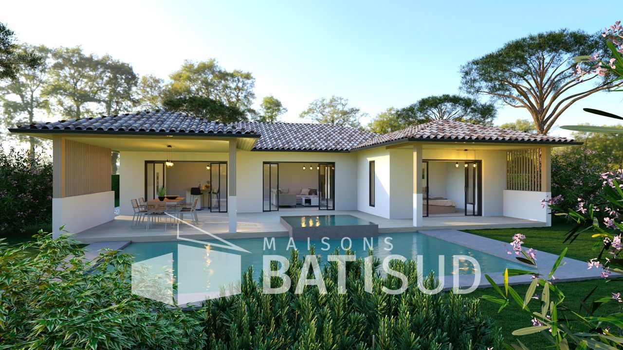 Maison neuve 110 m² à Saint-Aubin-de-Médoc (33160)