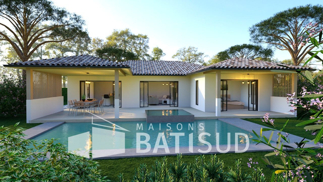 Maison neuve 110 m² à Saint-Aubin-de-Médoc (33160)