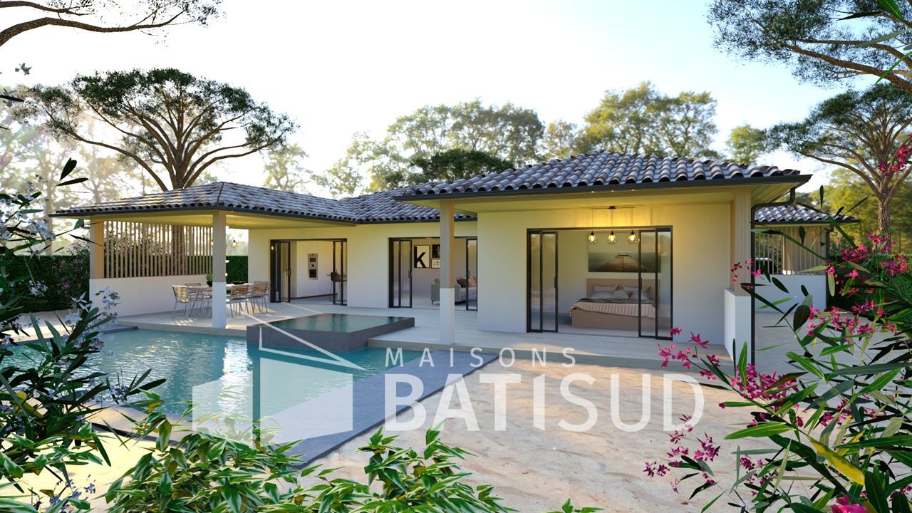 Maison neuve 110 m² à Saint-Aubin-de-Médoc (33160)
