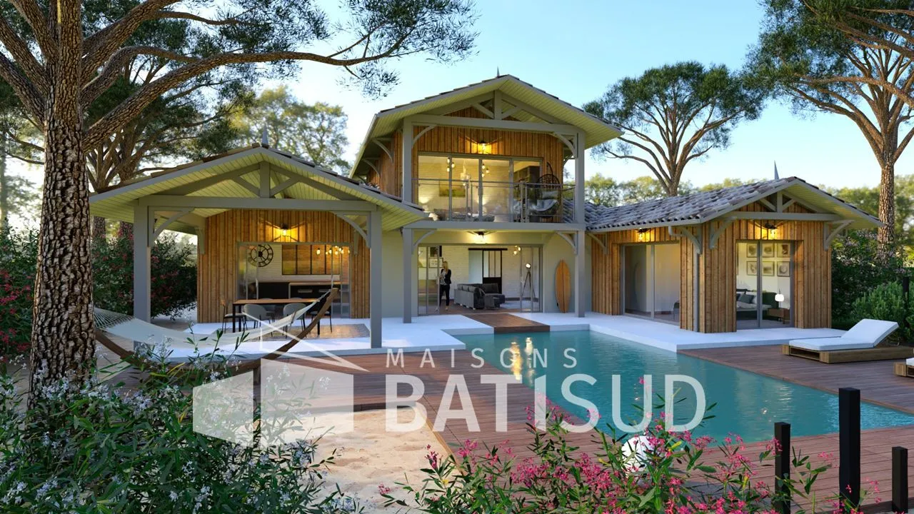 Maison neuve 150 m² à Gujan-Mestras (33470)