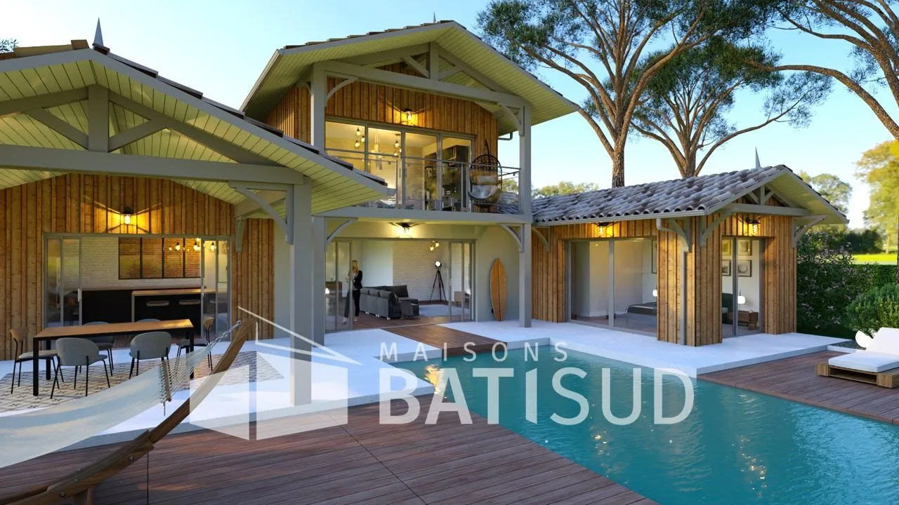 Maison neuve 150 m² à Gujan-Mestras (33470)