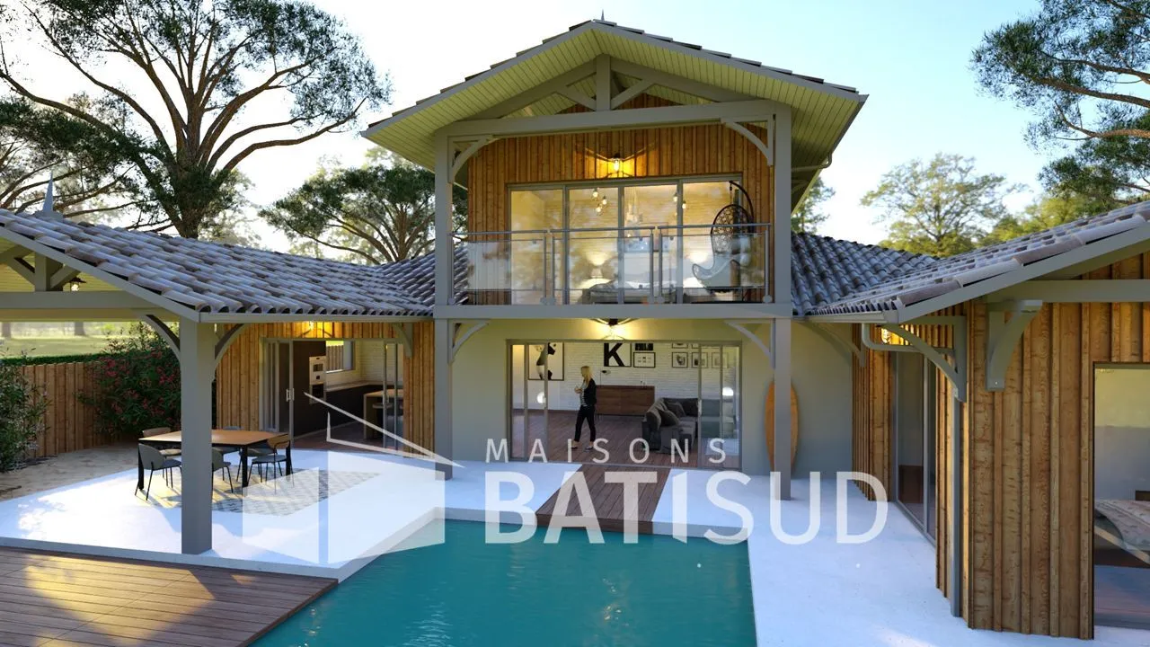 Maison neuve 150 m² à Gujan-Mestras (33470)