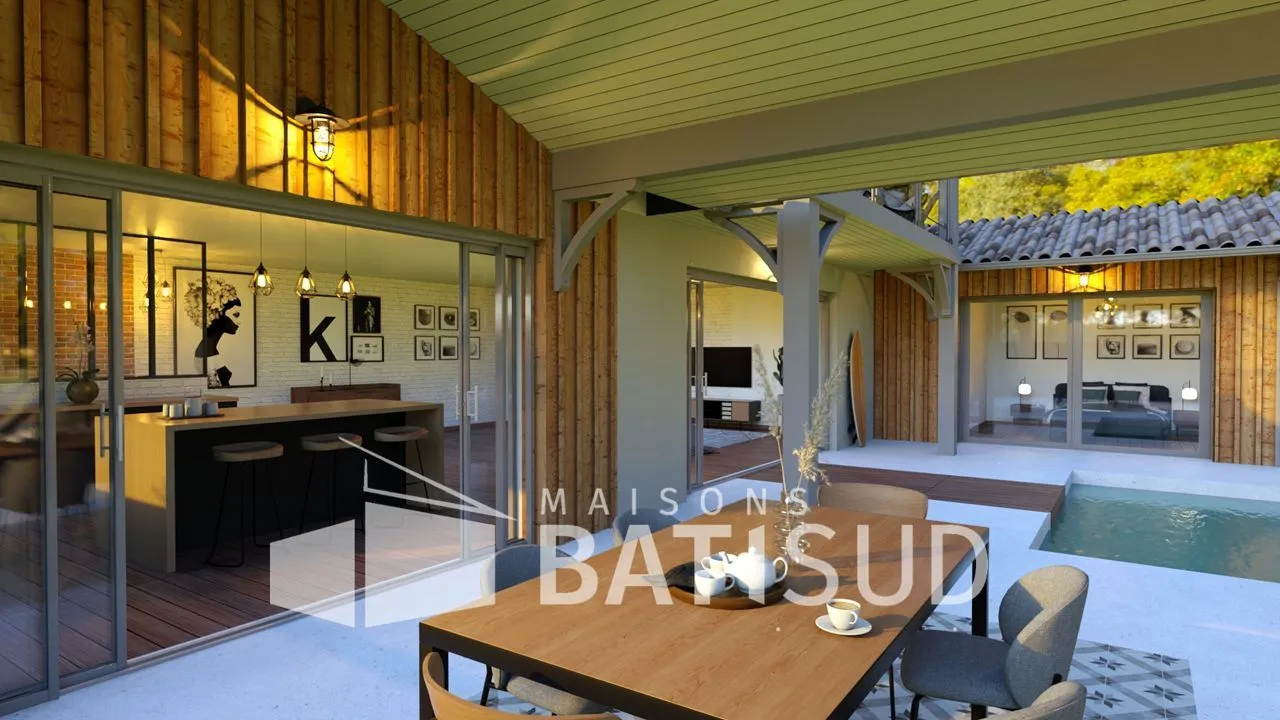 Maison neuve 150 m² à Gujan-Mestras (33470)