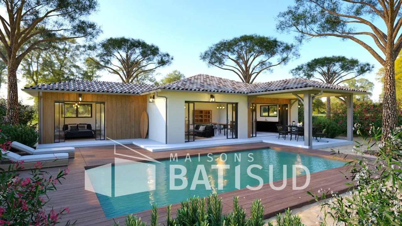 Maison neuve 100 m² à Martignas-sur-Jalle (33127)