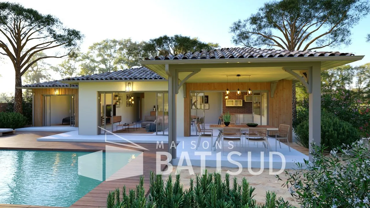 Maison neuve 100 m² à Martignas-sur-Jalle (33127)