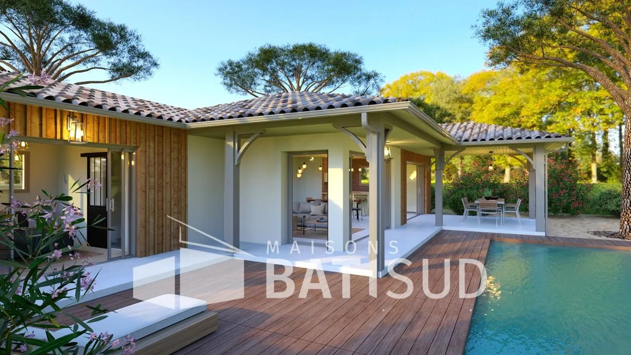 Maison neuve 100 m² à Martignas-sur-Jalle (33127)
