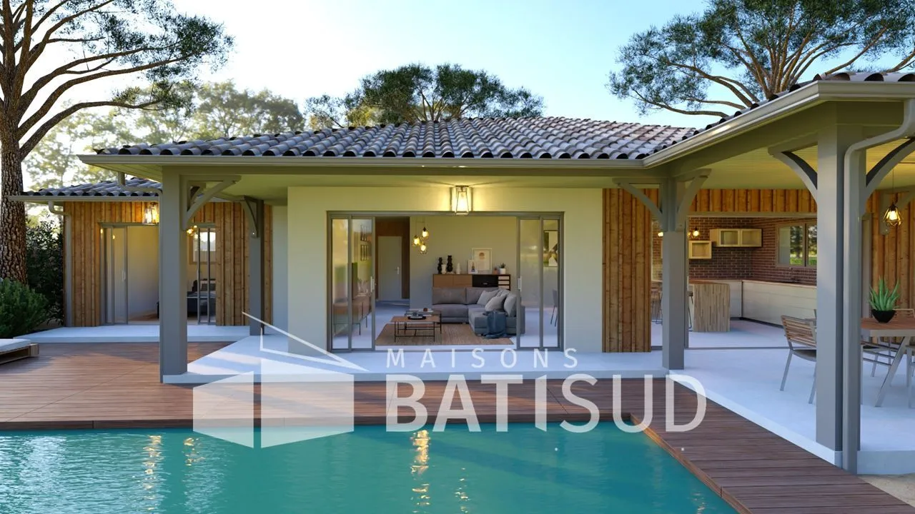 Maison neuve 100 m² à Martignas-sur-Jalle (33127)