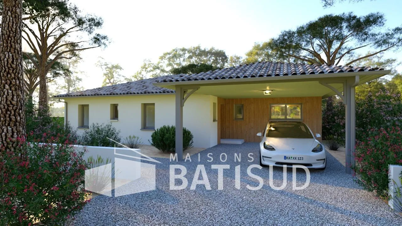 Maison neuve 100 m² à Martignas-sur-Jalle (33127)