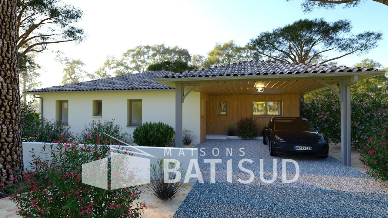 Maison neuve 100 m² à Martignas-sur-Jalle (33127)