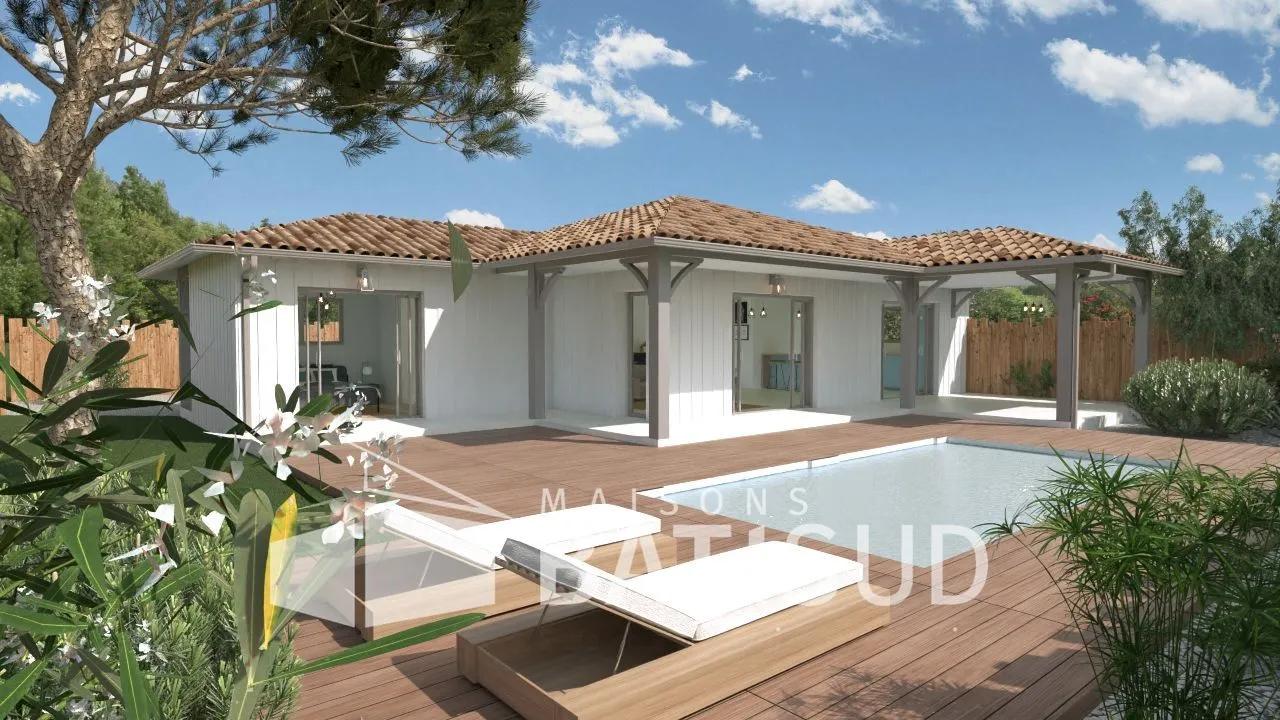 Maison neuve 100 m² à Martignas-sur-Jalle (33127)