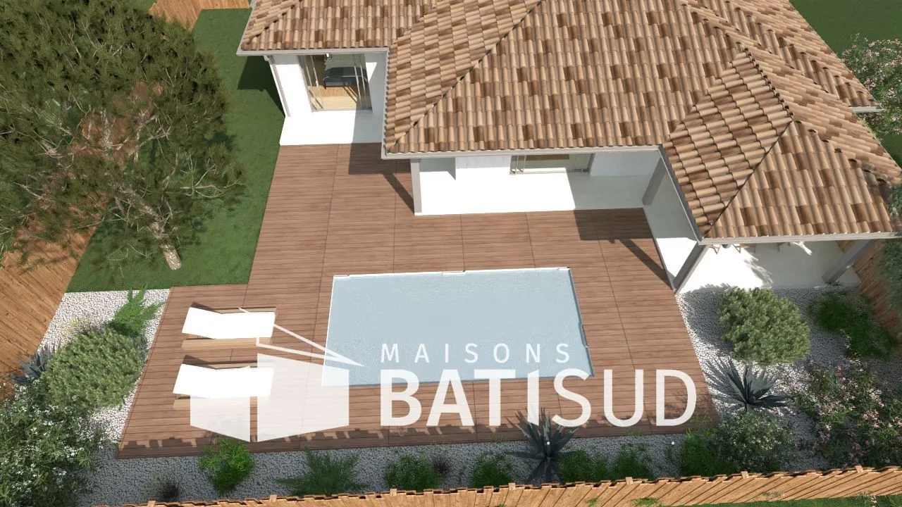 Maison neuve 100 m² à Martignas-sur-Jalle (33127)