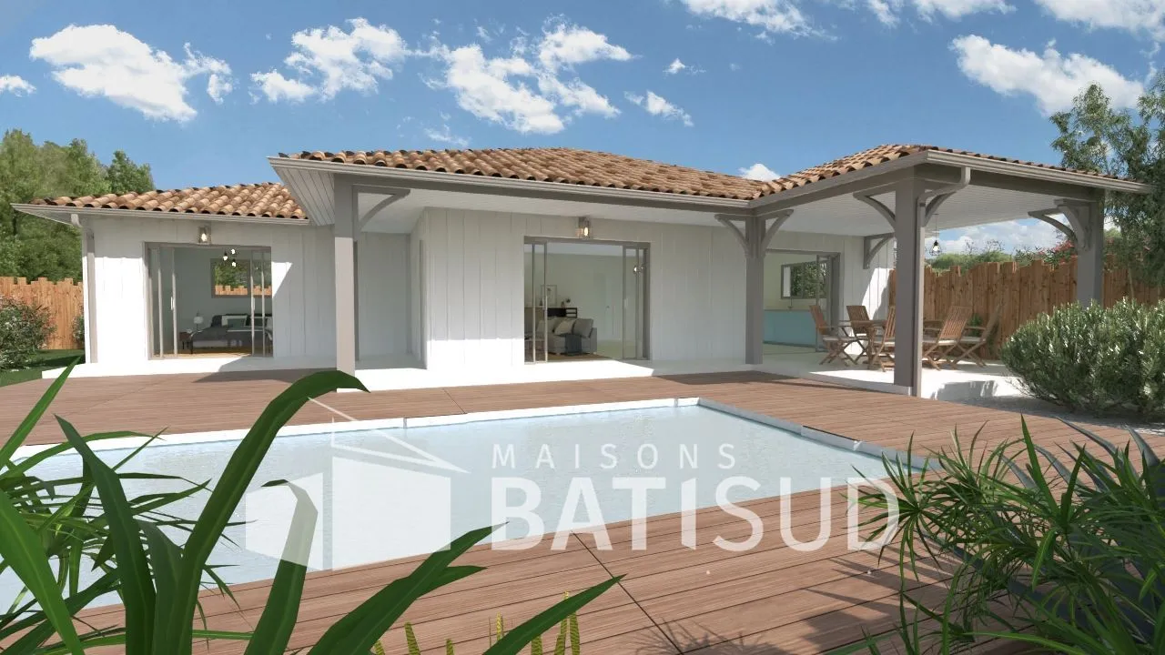Maison neuve 100 m² à Martignas-sur-Jalle (33127)